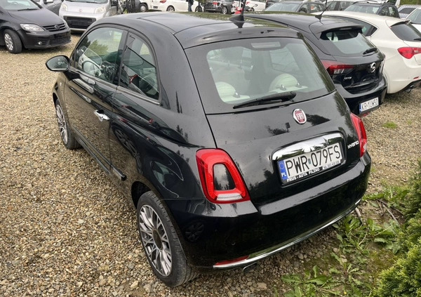 Fiat 500 cena 51600 przebieg: 11000, rok produkcji 2020 z Jarocin małe 137